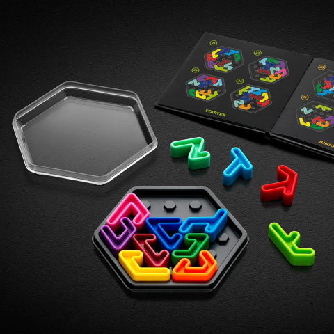 Smart Games IQ Deluxe Hexagon - Treasure Island Toys