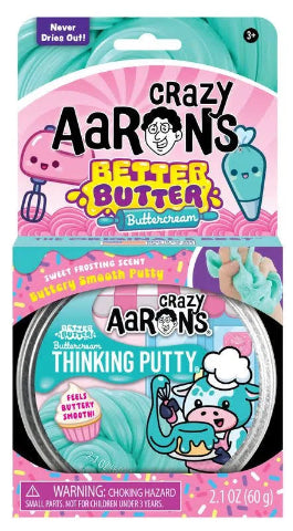 Crazy Aaron's Thinking Putty Trendsetters - Better Butter Buttercream - Treasure Island Toys