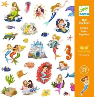 Djeco Art - Stickers Mermaids - Treasure Island Toys