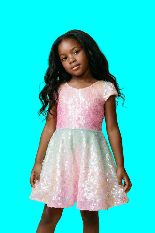 Great Pretenders Dress - Sorbet Swirl Skater, Size 3-4 - Treasure Island Toys