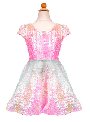 Great Pretenders Dress - Sorbet Swirl Skater, Size 3-4 - Treasure Island Toys