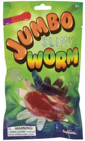Jumbo Slimy Worm - Treasure Island Toys