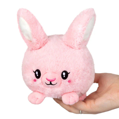 Squishable Snackers Fluffy Bunny Pink