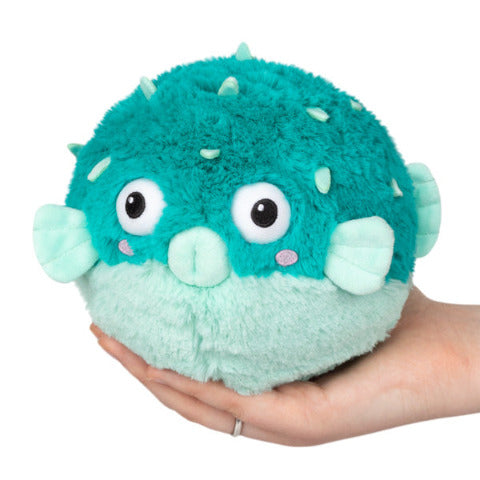 Squishable Snackers Teal Pufferfish