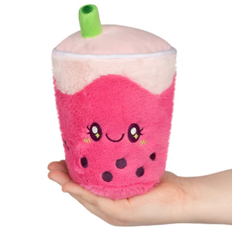 Squishable Snackers Strawberry Bubble Tea - Treasure Island Toys