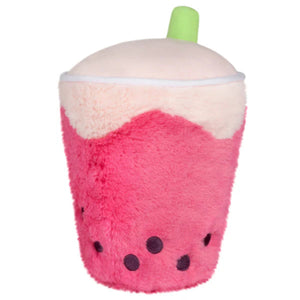 Squishable Snackers Strawberry Bubble Tea - Treasure Island Toys