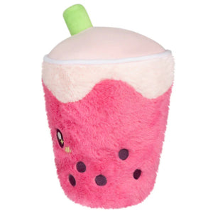 Squishable Snackers Strawberry Bubble Tea - Treasure Island Toys