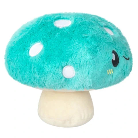 Squishable Snackers Mushroom, Turquoise - Treasure Island Toys