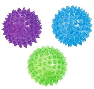 Flashing Spiky Ball - Treasure Island Toys