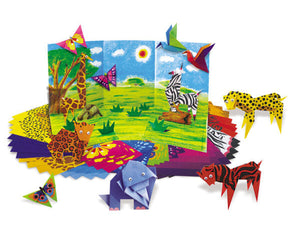 4M Art Origami Zoo Animals - Treasure Island Toys
