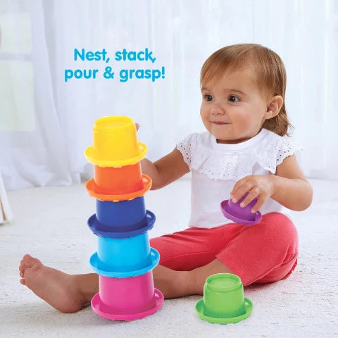 Kidoozie Stack N Nest Cups - Treasure Island Toys