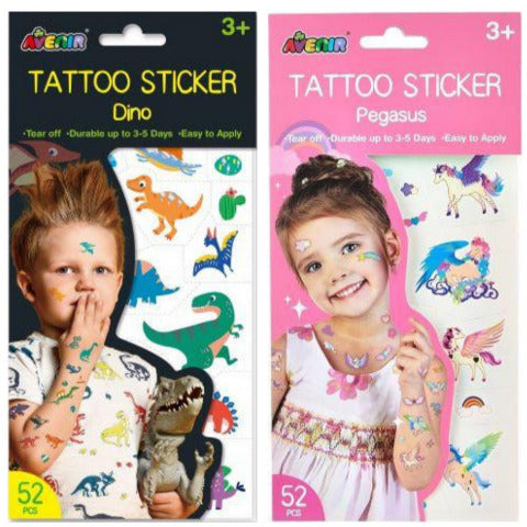 Avenir Tattoo Stickers - Treasure Island Toys