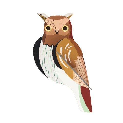 Studio Roof Tawny Owl - Treasure Island Toys