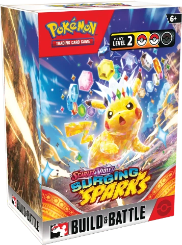 Pokémon Scarlet & Violet 8 Surging Sparks Build & Battle