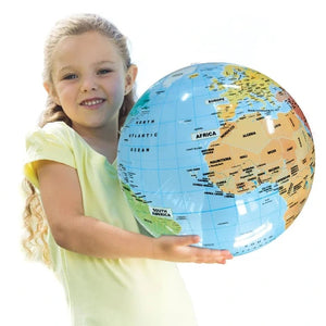 Caly Globes Political World Maxi Inflatable Globe, 42 CM - Treasure Island Toys