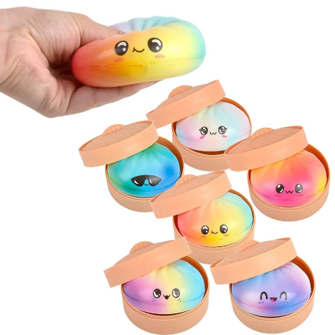 Squish Surprise Dumpling Foam Rainbow