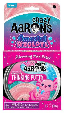 Crazy Aaron's Thinking Putty Trendsetters - Amazing Axolotl - Treasure Island Toys