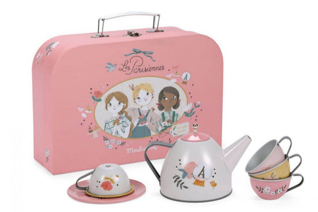 Moulin Roty Les Parisiennes Tea Set - Treasure Island Toys