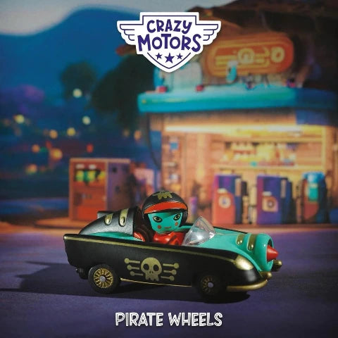 Djeco Crazy Motors - Pirate Wheels - Treasure Island Toys
