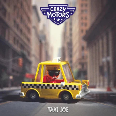 Djeco Crazy Motors - Taxi Joe - Treasure Island Toys