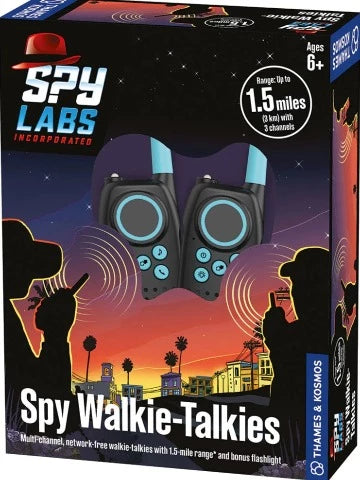 Thames & Kosmos Spy Labs Walkie Talkies - Treasure Island Toys