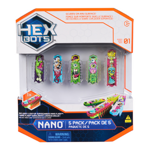 HEX BOTS Nano, 5 Pack