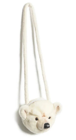 Wild & Soft Purse Polar Bear - Treasure Island Toys