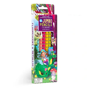 eeBoo Art Fairytale Dragon Jumbo Pencils - Treasure Island Toys