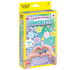 Creativity for Kids Mini Kit Beaded Flower Bracelet - Treasure Island Toys
