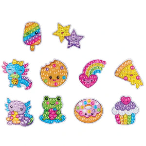 Creativity for Kids Big Gem Diamond Painting Keychains
