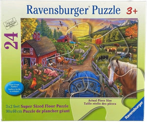 Ravensburger Floor Puzzle My First Farm, 24 Piece - Treasure Island Toys