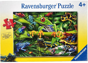 Ravensburger Puzzle 35 Piece, Amazing Amphibians - Treasure Island Toys