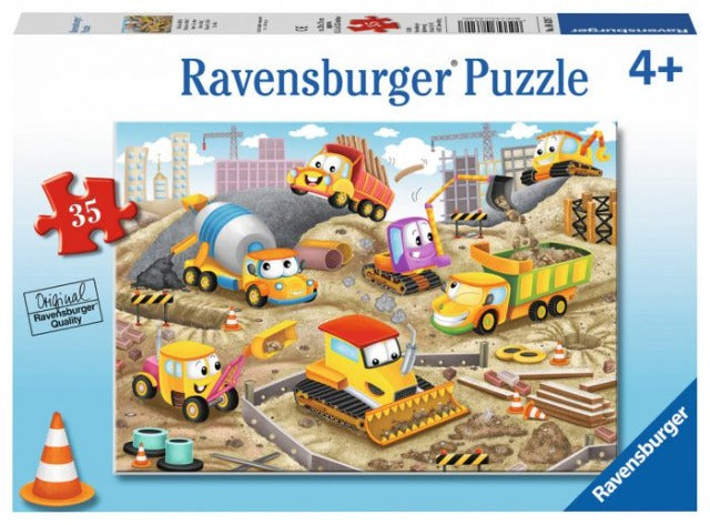 Ravensburger Puzzle 35 Piece, Raise the Roof - Treasure Island Toys