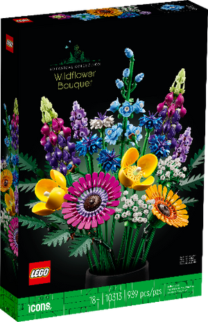 LEGO Icons Wild Flower Bouquet - Treasure Island Toys
