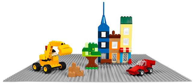 LEGO Classic Baseplate, Grey - Treasure Island Toys