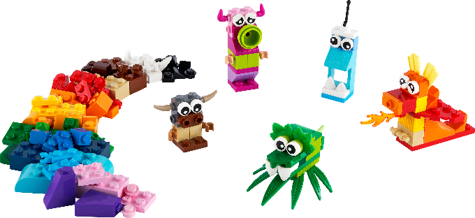 LEGO Classic Creative Monsters - Treasure Island Toys