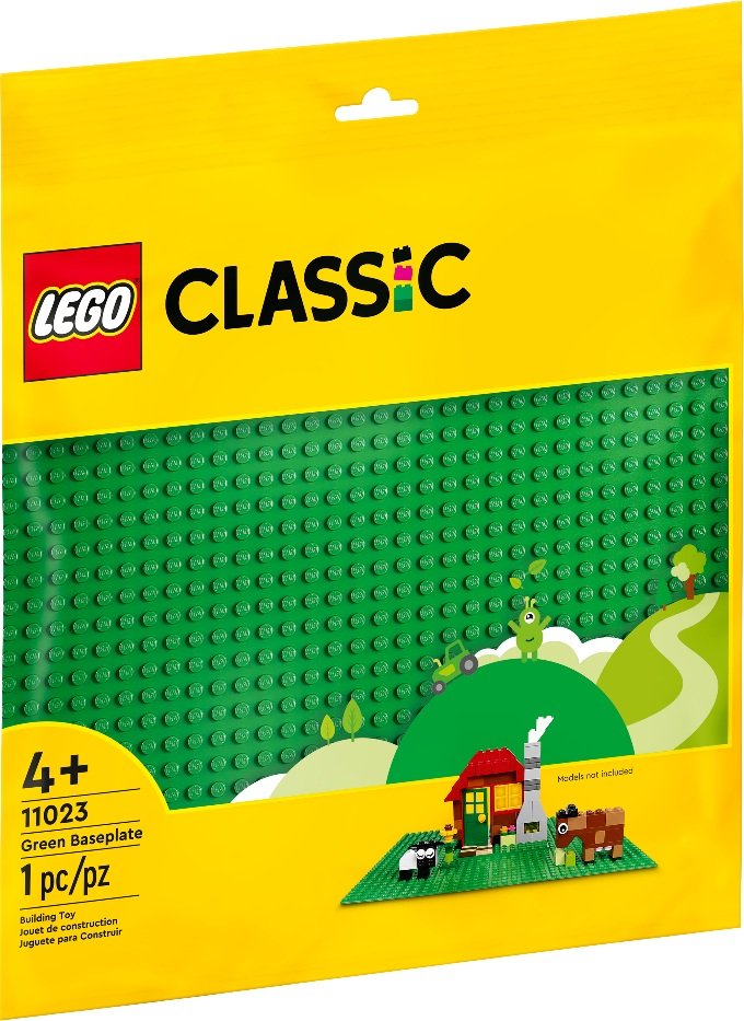 LEGO Classic Baseplate, Green - Treasure Island Toys