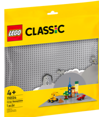 LEGO Classic Baseplate, Grey - Treasure Island Toys