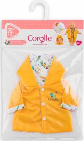 Corolle Fashion - Mon Premier Little Artist Rain Coat - Treasure Island Toys