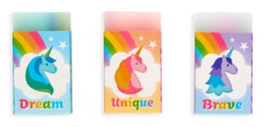 Ooly Unique Unicorns Mini Eraser - Treasure Island Toys