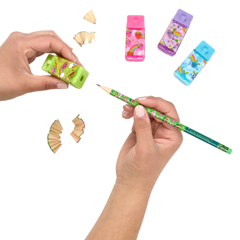 Ooly Lil' Juicy Eraser and Sharpener - Treasure Island Toys