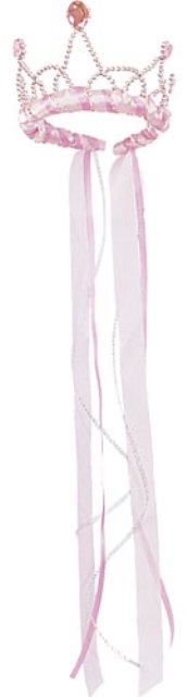 Great Pretenders Tiara - Ribbon Pink - Treasure Island Toys