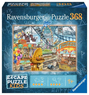 Ravensburger Puzzle Escape Kids 368 Pieces, Amusement Park - Treasure Island Toys