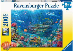 Ravensburger Puzzle 200 Piece, Underwater Discovery - Treasure Island Toys