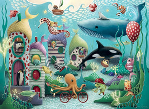 Ravensburger Puzzle 100 Piece, Underwater Wonders - Treasure Island Toys