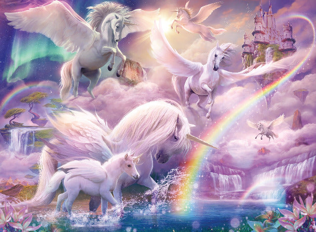 Ravensburger Puzzle 100 Piece, Pegasus Unicorns - Treasure Island Toys