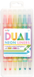 Ooly Dual Neon Liner Double-Ended Highlighters - Treasure Island Toys