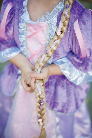 Great Pretenders Costume - Storybook Braid, Blonde - Treasure Island Toys