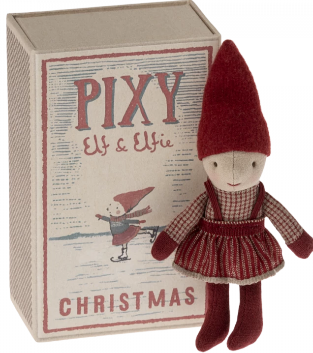 Maileg Pixy Elfie in Matchbox - Treasure Island Toys