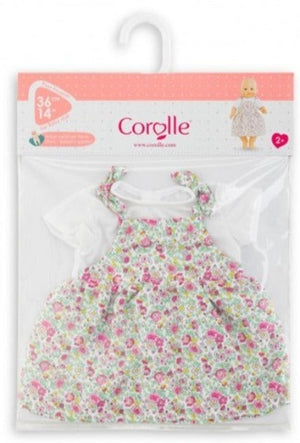 Corolle Fashion - Mon Grand Blossom Garden Dress, 14 Inch - Treasure Island Toys
